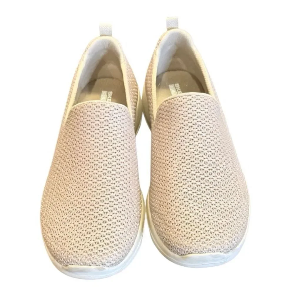 Skechers Performance Slip-ins GO WALK Flex Joy Comfort Shoe 7.5 Tan